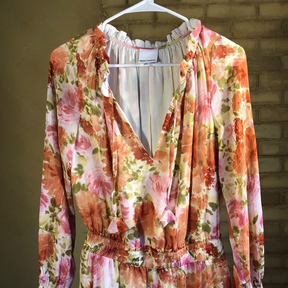 Skylar + Madison Floral Tiered Mini Dress Size M - Picture 6 of 8